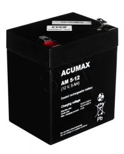 AKUMULATOR ACUMAX 12V 5Ah [AM 5-12] T2