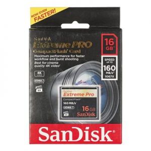 SANDISK COMPACT FLASH EXTREME PRO 16GB