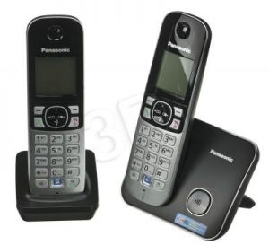 Panasonic Telefon bezprzewodowy KX-TG6812 PDB czarny