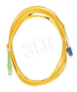 ALANTEC patchcord światłowodowy SM LSOH 5m SC/APC-LC duplex 9/125 żółty