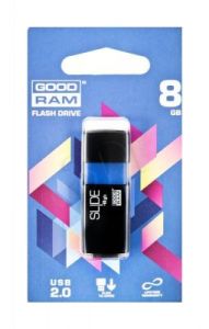 Goodram Flashdrive SL!DE 2.0 8GB USB 2.0 czarno-niebieski