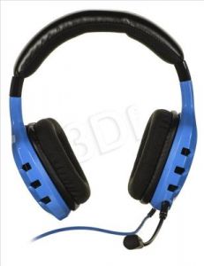 Słuchawki wokółuszne z mikrofonem OZONE RAGE ST (Niebiesko czarny)
