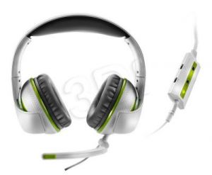 Słuchawki wokółuszne z mikrofonem Thrustmaster Y-280CPX (Biało-szaro-zielony)
