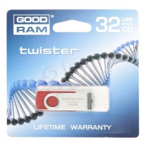 Goodram Flashdrive TWISTER 32GB USB 2.0 Czerwony