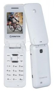 Telefon Manta TEL2405 2,4\" biały