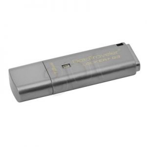 Kingston Flashdrive DataTraveler Locker+ G3 16GB USB 3.0 Srebrny