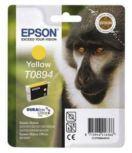 EPSON Tusz Żółty T0894=C13T08944011, 3.5 ml