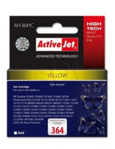 ActiveJet AH-364YC tusz żółty do drukarki HP (zamiennik HP 364 CB320EE) Premium