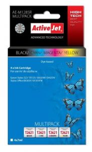 ActiveJet AE-M1285R multipack tusz czarny, cyan, magenta, żółty do drukarki Epson (zamiennik Epson T