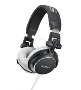 Słuchawki nauszne Sony MDRV55B (Czarno-biały)