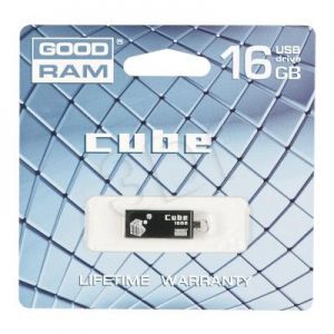 Goodram Flashdrive CUBE 16GB USB 2.0 Czarny