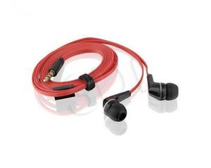 Słuchawki douszne Ibox P004 RED (Czerwono-czarny)