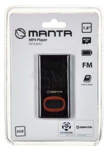 Odtwarzacz MP4 Manta 8GB MP4284 Orange