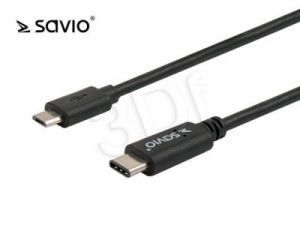 SAVIO KABEL USB 3.1 C - MICRO USB 2.0 DŁUGOŚĆ 1M CL-80