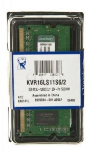 KINGSTON SODIMM DDR3 KVR16LS11S6/2 1,35V