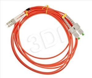ExtraLink Fiber Optic Patchcord MM OM2 LC-SC DUPLEX 50/125 3.0M