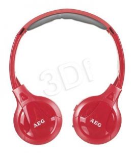 Słuchawki nauszne AEG KH 4223 BT (Czerwony Bluetooth)
