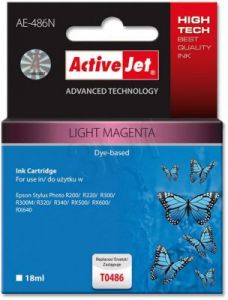 ActiveJet AE-486N tusz light magenta do drukarki Epson (zamiennik Epson T0486) Supreme