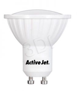 ActiveJet AJE-NS2410W Lampa LED SMD 380lm 5,5W GU10 barwa biała zimna