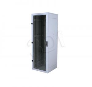 Triton Szafa rack 19\" stojąca RMA-22-A61-CAX-A1 (22U, 600x1000mm, przeszklone drzwi, kolor jasnosza