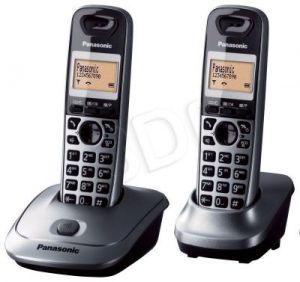 Panasonic Telefon bezprzewodowy KX-TG2512PDM szary