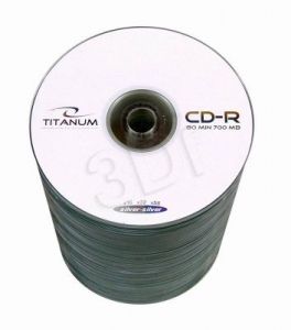 TITANUM CD-R   700MB/80min-Szpindel 100 52x