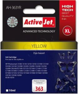 ActiveJet AH-363YR tusz żółty do drukarki HP (zamiennik HP 363 C8773EE) Premium