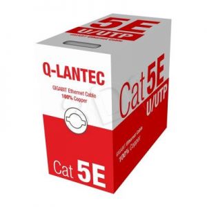 Q-LANTEC kabel UTP kat.5e PVC KIU5PVC305NC 305m szary
