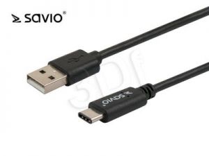 SAVIO KABEL USB 3.1 C - USB 2.0 DŁUGOŚĆ:1M CL-79