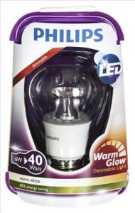 LED WARMGLOW 40W E27 WW 230V A60 CL D/4