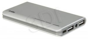 SBS PowerBank 7200 mAh 2x USB 2,1A biały  SLIM