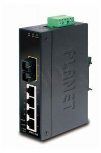 PLANET ISW-511T Switch przemysł. 4+1 100FX Multimod