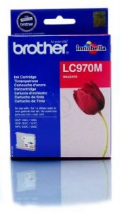 BROTHER Tusz Czerwony LC970M=LC-970M, 300 str.