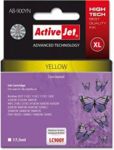 ActiveJet AB-900YN tusz żółty do drukarki Brother (zamiennik Brother LC900Y) Supreme