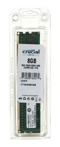 Crucial DDR3 UDIMM 8GB 1600MT/s (1x8GB) CT102464BA160B