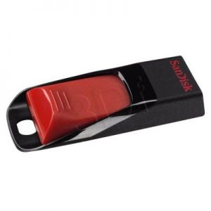 Sandisk Flashdrive CRUZER EDGE 8GB USB 2.0 Czarno-czerwony