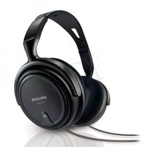 Słuchawki nauszne Philips SHP2000/10 (Czarny)