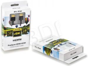 BLOW Przył.HDMI-HDMI BLACK 2.0 4K 1,5m