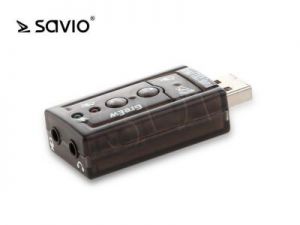 SAVIO KARTA DŹWIĘKOWA USB 7.1 AK-01