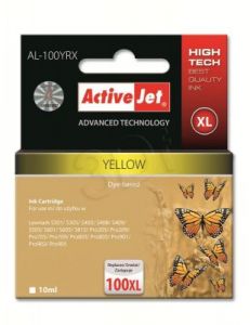 ActiveJet AL-100YRX tusz żółty do drukarki Lexmark (zamiennik Lexmark 100XL 14N1071) Premium