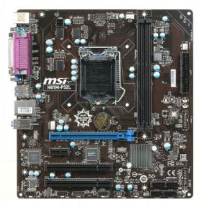 MSI H81M-P32L Intel H81 LGA 1150 (PCX/VGA/DZW/GLAN/SATA/USB3/DDR3) mATX