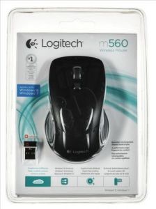Logitech Mysz bezprzewodowa optyczna M560 1000dpi czarna