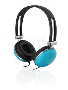 Słuchawki nauszne Ibox D005 (Niebiesko-czarny)