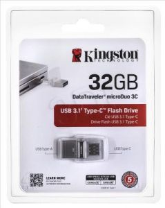 Kingston Flashdrive DTDUO3C/32GB 32GB USB 3.1 Biały