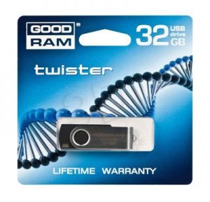 Goodram Flashdrive TWISTER 32GB USB 2.0 Czarny