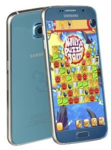 Smartphone Samsung Galaxy S6 (G920F) 32GB 5,1\" niebieski LTE