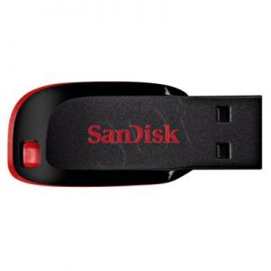Sandisk Flashdrive CRUZER BLADE 16GB USB 2.0 Czarno-czerwony