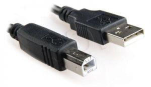 KABEL USB 2.0 A-B M/M 4.5M CZARNY
