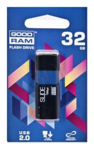 Goodram Flashdrive SL!DE 2.0 32GB USB 2.0 czarno-niebieski