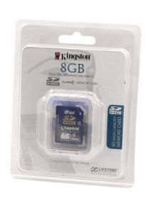 Kingston SDHC SD4/8GB 8GB Class 4